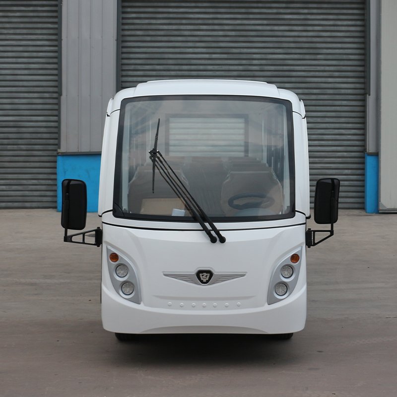 14 seater enclosed sightseeing cart A14F white - Image 2