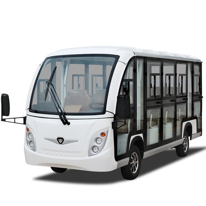 14 seater enclosed sightseeing cart A14F white - Image 6